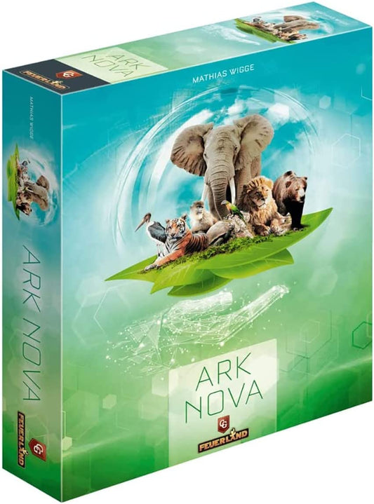 Ark Nova Card Drafting, Hand Management Strategy Board Game, 1-4 Players, 90 to 150 Minute Play