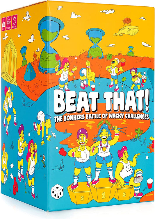 Beat That! the Bonkers Battle of Wacky Challenges - Family Party Games for Game Night - Fun for Kids and Adults - Super Entertaining Games for Family Dinner, Reunion and Other Occasion